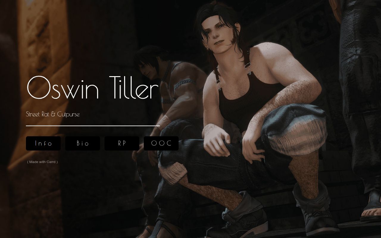 Carrd profile picture for @tiller